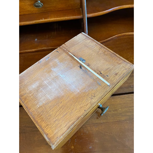 Slant Front French Country Style Louis XVI Secretary. For Sale - Image 4 of 12