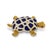 Tiffany and Co. 1980s Tiffany & Co. Ruby 18k Yellow Gold Enamel Turtle Brooch For Sale - Image 4 of 6