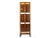 Mid 20th Century Engraved Carved Folding 3 Tier Wood Cake Pastry Stand Display Etagere For Sale - Image 9 of 10