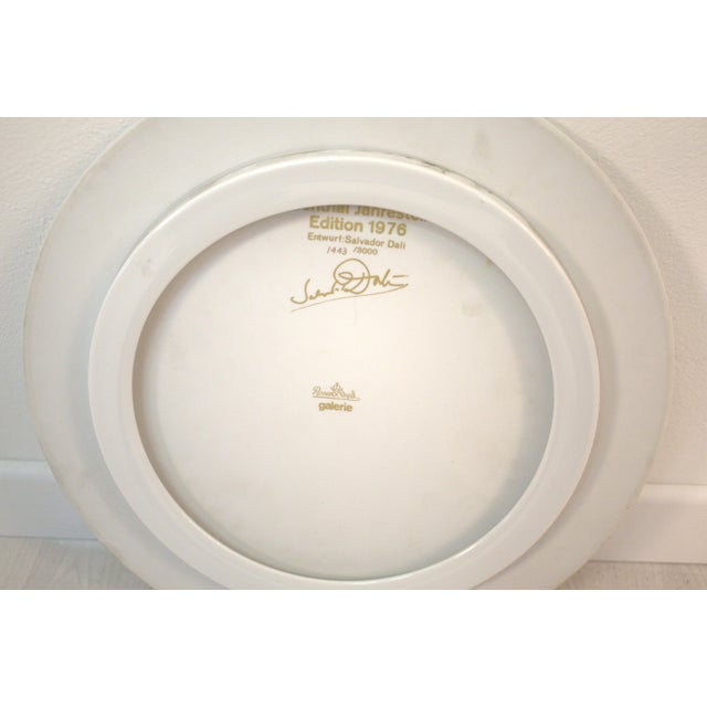 Rosenthal Rosenthal Plate by Salvador Dalí­ for Rosenthal, 1976 For Sale - Image 4 of 6