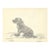 1943 Spaniel Drawing by William Wood For Sale