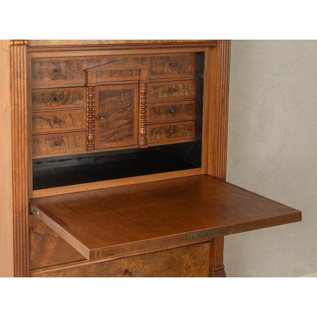 Wood Vintage Secretaire in Wood For Sale - Image 7 of 14