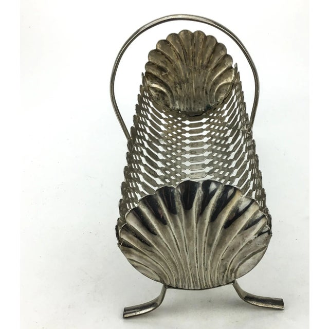 1960s Leonard Silver Plate Cracker Dispenser 1960’s For Sale - Image 5 of 12