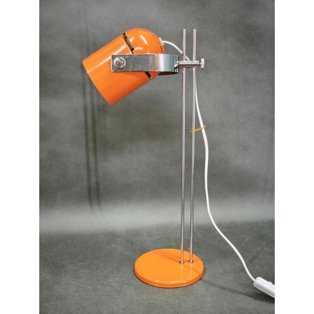 Space Age Table Lamp by S. Jindra for Lidokov, Czechoslovakia, 1960s For Sale - Image 12 of 13