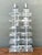 Vintage Stacked Lucite Blocks Lamps - A Pair For Sale - Image 12 of 12