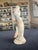 1920s Expressive Carved Chinese Court Lady Figure, Polychrome Dancing Form, Early 20th Century For Sale - Image 5 of 8