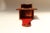 1940s Vintage Folk Art Carved "Cat" Hand-Painted Red and Black Wooden Matchbook Holder For Sale - Image 5 of 13