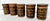 Mid 20th Century Mid-Century English Hornsea Spice Jars - Set of 5 For Sale - Image 5 of 7