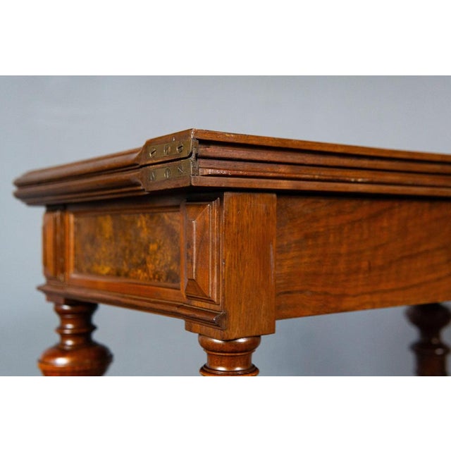 Vintage Brown Console Table For Sale - Image 18 of 18