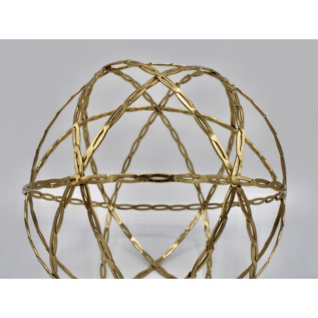 Modern Brass Orb For Sale In Tulsa - Image 6 of 8