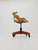 Bauhaus Swivel Office Armchair in Wood from Stollgiroflex 1960s For Sale - Image 4 of 11
