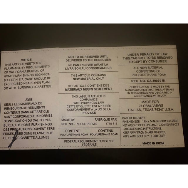 Set of 4 Global Views Iron “Hammered Barstools” For Sale - Image 11 of 11