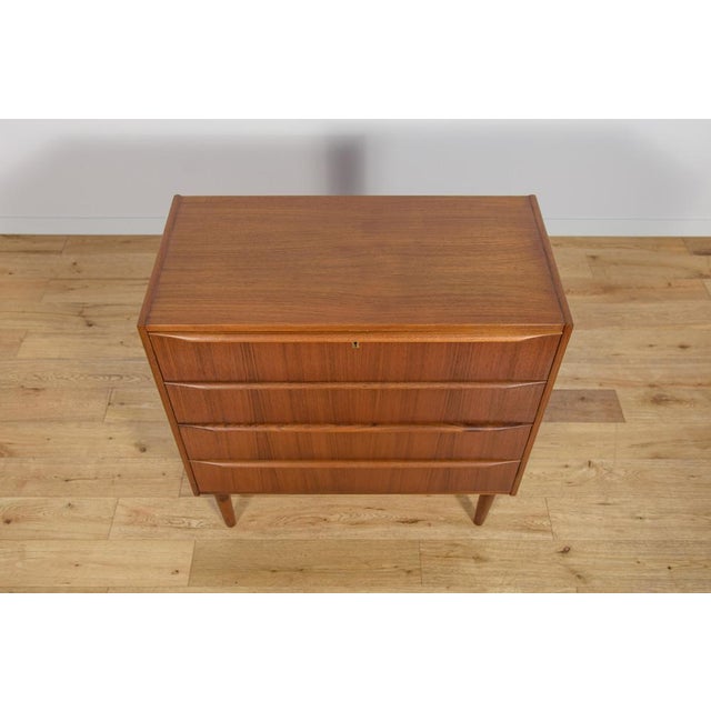 Mid-Century Teak Dresser with Dressing Table, Denmark, 1960s For Sale - Image 6 of 18