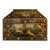 Rare Early 20th-Century Anglo-Indian Lacquered Jewelry Box With Exotic Hunting Scenes For Sale