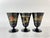 Vintage Japanese Mount Fuji Black Lacquerware Sake Set With Six Stemmed Cups, Tray and Original Box - 8 pcs For Sale - Image 10 of 15