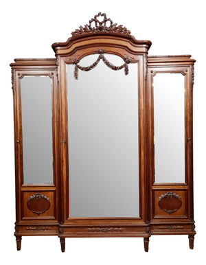 Louis XVI Bookcase in Mahogany, 1850s