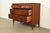 Berkey & Gay Style Antique Art Deco Carved Walnut Three-Drawer Dresser or Chest of Drawers, Circa 1930s For Sale In South Bend - Image 6 of 15