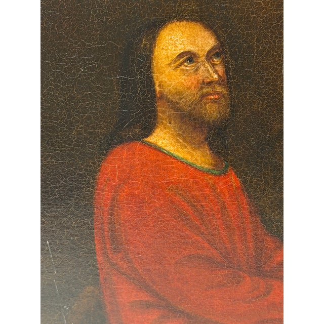 19th Century Biblical Mythology Oil Painting Daniel in the Lions' Den Attributed to Isaac Findler, Signed & Dated 1881 For Sale - Image 4 of 18