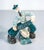Ceramic sculpture of a sailor with an accordion, c.a.s.a. Manufacture by zulimo aretini. Cameri, 1950s origin cameri,...