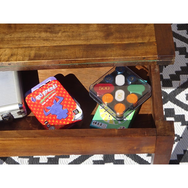 Antique Game Table in Walnut, 1800s For Sale - Image 13 of 18