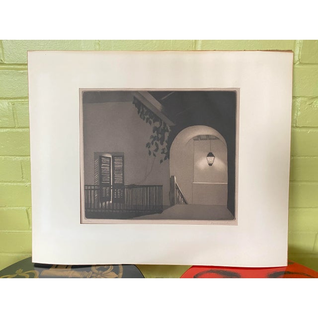 1936 Doel Reed Southwest Aquatint Etching For Sale - Image 12 of 12