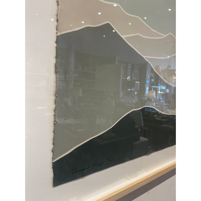 Abstract Landscape Lithograph Print: Drummond Range 17/150 For Sale In Los Angeles - Image 6 of 8