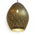 Indian Vintage Dasha Brass Egg Indian Pendant Light For Sale - Image 3 of 8