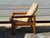 Mid-Century Danish Modern Domino Mobler Tufted Teak Lounge Chair Offered is a Danish modern teak lounge chair made by...