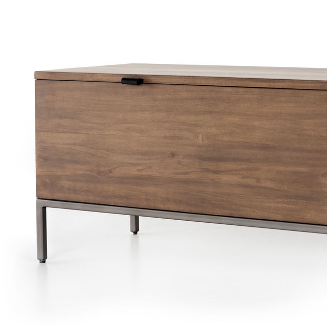 Not Yet Made - Made To Order Four Hands Trey Trunk, Auburn Poplar For Sale - Image 5 of 12