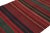 Rug & Kilim Vintage Karadagh Persian Kilim in Red With Multicolor Stripes by Rug & Kilim For Sale - Image 4 of 7