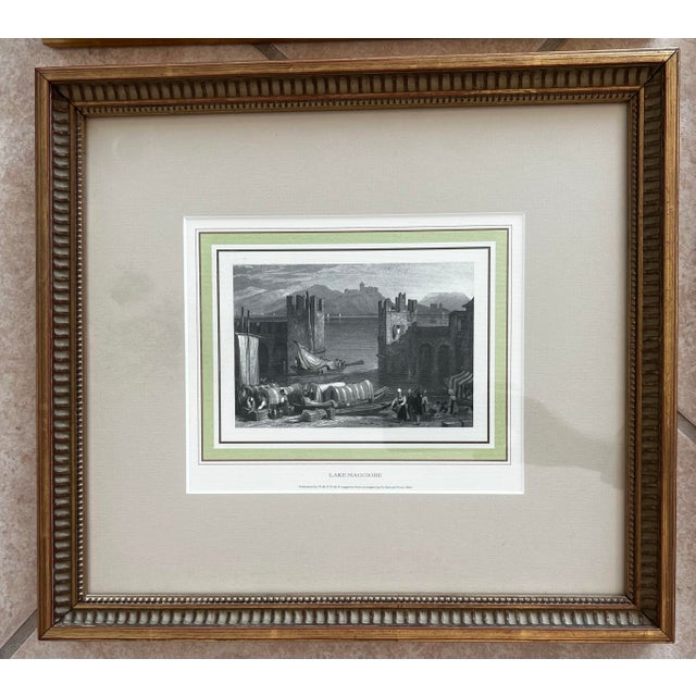 Elevate your space with this striking set of four vintage 1950’s art reproduction etchings, based on Samuel Proust’s...