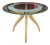 Round Italian Dining Table Circa 1980s For Sale