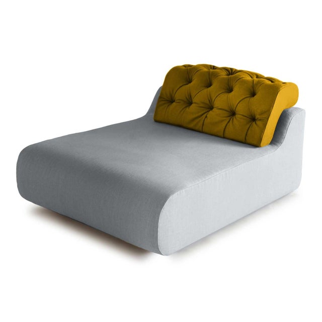 Gray Baco Sustainable Daybed by Sara Ferrari for Biosofa For Sale - Image 8 of 8