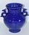 Add a touch of ancient elegance to your home with this beautiful Chinese cobalt blue-glazed altar vessel. Featuring...