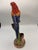 Mid-Century Modern MCM Ceramic Scarlet Macaw Figurine Created by California Pottery Studio, Will George For Sale - Image 3 of 6