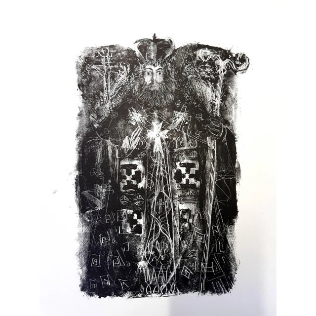 Antoni Clavé - Original Lithograph - For Pushkin's Queen of Spades 1946 For Sale