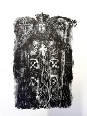 Antoni Clavé - Original Lithograph - For Pushkin's Queen of Spades 1946