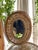1970s Oval Rattan and Wicker Mirror, 1970 For Sale - Image 5 of 13