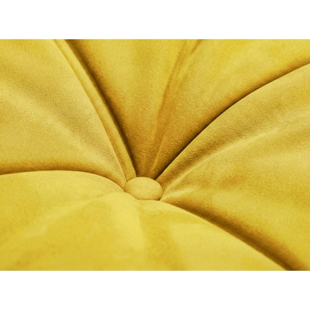 Togo Sofa in Yellow Microfiber by Michel Ducaroy for Ligne Roset, Set of 5 For Sale - Image 13 of 14