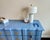 1970s Large Blue Gray Double Dresser – Contemporary Glam Style For Sale - Image 6 of 14