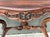 Late 19th Century Vintage Hand Carved Demilune Wall Mount Console Table For Sale - Image 5 of 12
