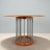 Vintage Oval Walnut Table, 1980s For Sale - Image 3 of 9