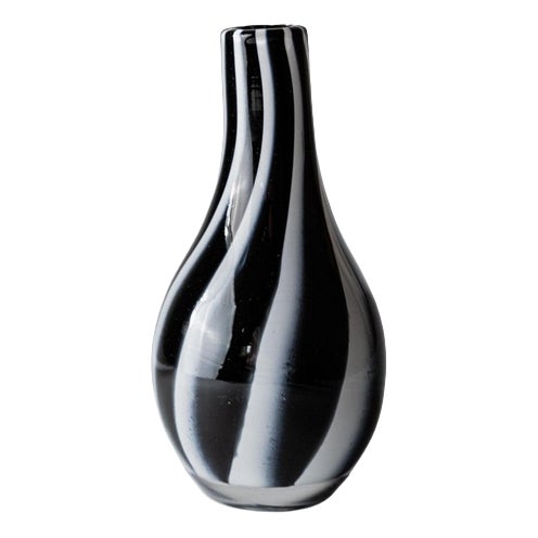 Vintage Italian Murano Glass Vase, 1980s For Sale