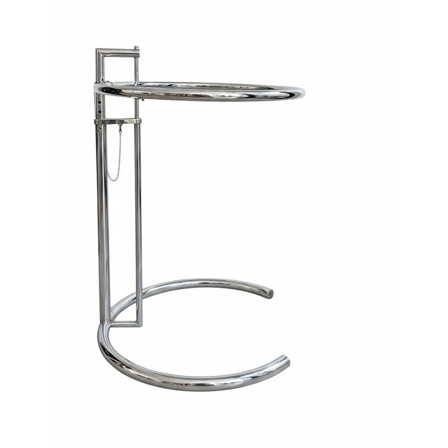 E1027 Side Table by Eileen Gray, 1980s For Sale - Image 9 of 9