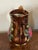 Antique 19th Century English Regency Staffordshire Copper Luster Pitcher With Relief Molded Pink Roses For Sale - Image 9 of 14