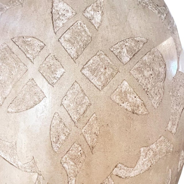 Mid-Century Modern Large Mid-Century French Ceramic Table Lamp, 1960s For Sale - Image 3 of 6