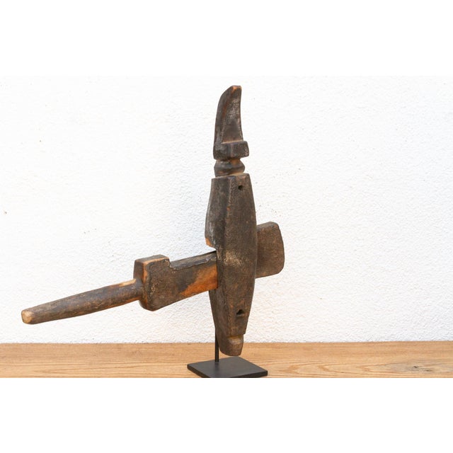 Antique Bamana Playful Spirit Door Lock For Sale In Los Angeles - Image 6 of 9