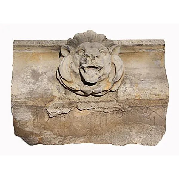 Antique Terra Cotta Brick - Roaring Lion Head For Sale In New York - Image 6 of 10