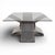 Square Coffee Table by François Monnet for Kappa For Sale
