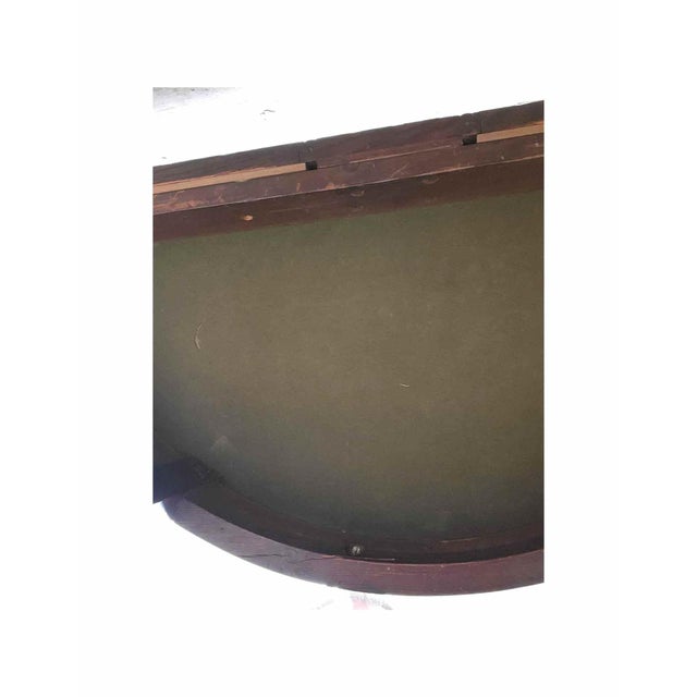 An Early 19th Century English Demi Lune Console Table. For Sale - Image 10 of 10